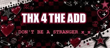 Animated emo thanks for the add graphic