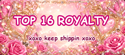 Animated pink Top 16 royalty graphic