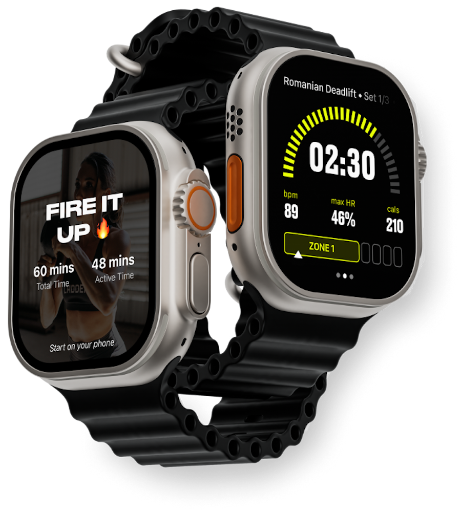 Ladder workout tracking on Apple Watch